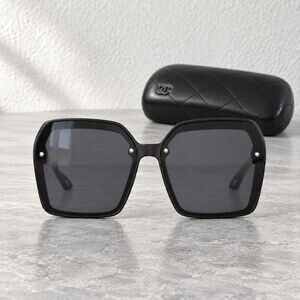 Chanel Black Square Sunglasses